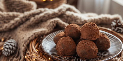 Cacao Almond Truffles